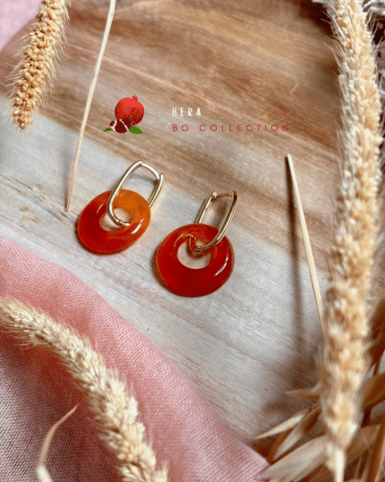 Boucle d'oreille rétro