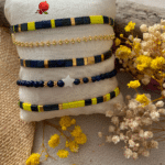 Bracelet Irya Thème Bleu Jaune