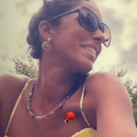 Boucle d'oreille créole en acier inoxydable Pendentifs en résine (vert) et doré (en acier inoxydable)